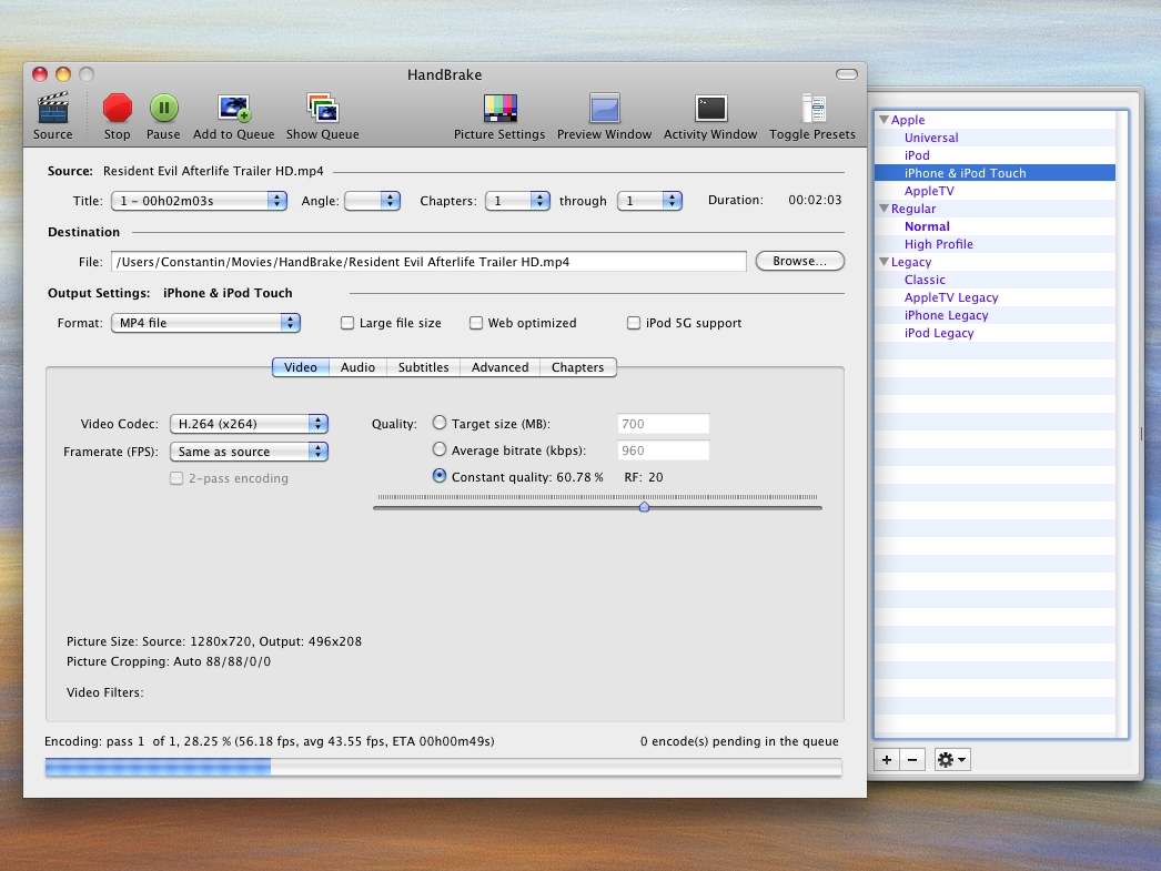 handbrake for mac 10.5.8 download